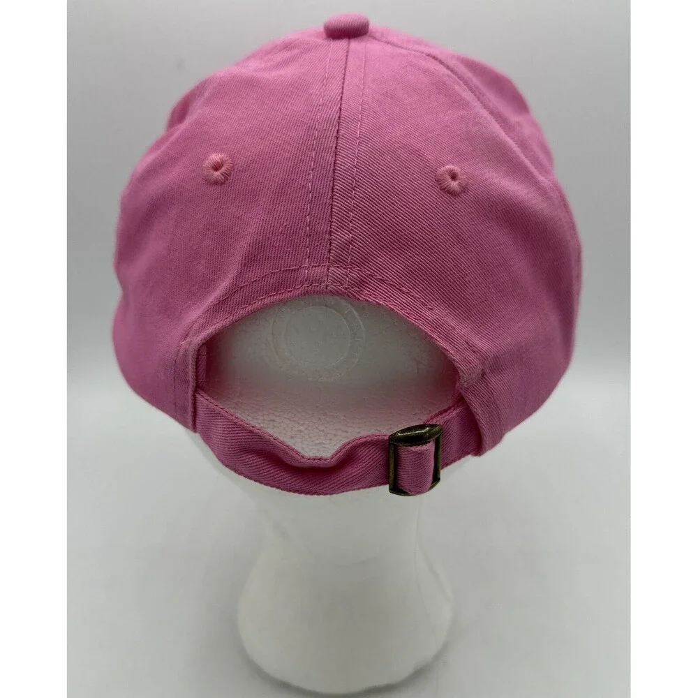 First Mate Boating Fishing Baseball Cap Hat Anchor West Marine Pink Adjustable - Picture 6 of 14